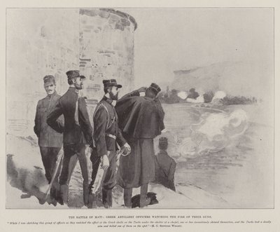 La Bataille de Mati, Officiers d
